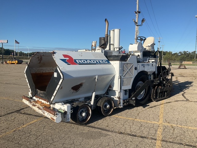 2015 Roadtec RP-170 Wheel Asphalt Paver