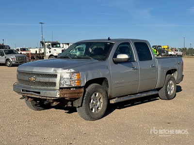 2011 Chevrolet Silverado 1500 4x4 Crew Cab Pickup