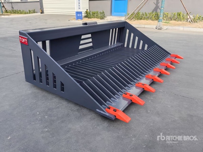 2026 TOFT HSSB-74 74 in Rock Skid Steer Bucket (Unused)
