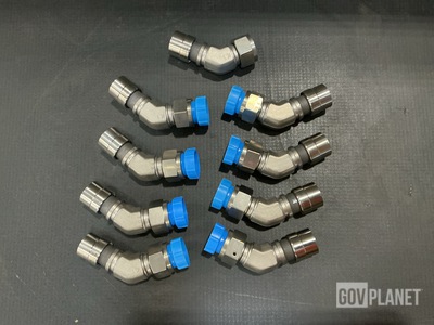 (9) Eaton R81102T08 Tube Elbows