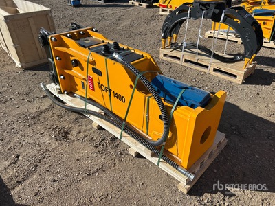 2026 TOFT TOFT1400 Hydraulic Breaker - Fits Cat 320 / 20 - 30 ton (Unused)
