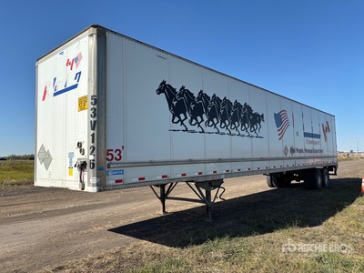 2018 Stoughton 53 ft x 102 in T/A Remolque de furgoneta