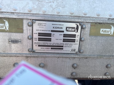 2006 Kidron 48 ft T/A Refrigerated Trailer