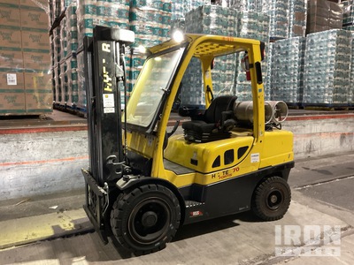 2017 Hyster H70FT 3400 lb Pneumatic Tire Forklift