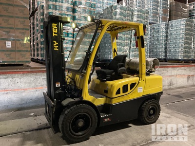 2013 (unverified) Hyster H70FT 3400 lb Pneumatic Tire Forklift