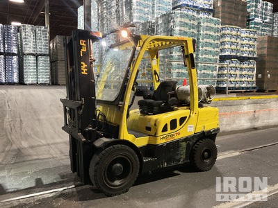 2011 (unverified) Hyster H70FT 3400 lb Pneumatic Tire Forklift