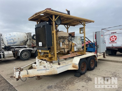 Cummins 310 kW Mobile 310 KW Generator on T/A Trailer Zestaw prądotwórczy