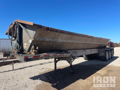 1997 34 ft Tri/A Side Dump Trailer