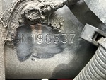 General Appearance with Frame Stamp Serial Number/VIN Photo