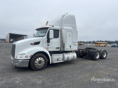 2015 Peterbilt 579 6x4 Tracteur Routier Couchette