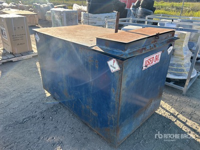 Steel Used Oil 37in x 36.5in x 63in Tank