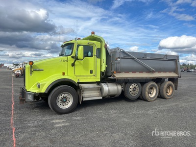 2009 Kenworth T800B 8x4 Wywrotka Tri/A