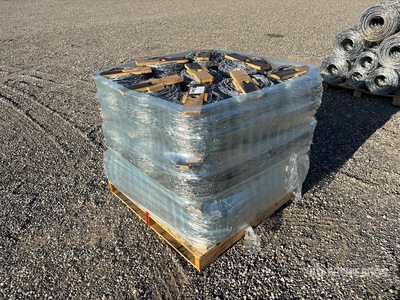 Quantity of (27) Rolls of Galvanized Barbed Wire (Unused)