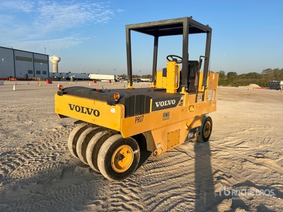 2016 Volvo PT125 9 Wheel 9 Wheel Compactador de Ruedas