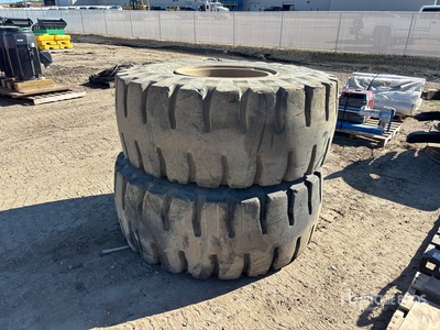 Quantity of (2) 23.5x25 Tires
