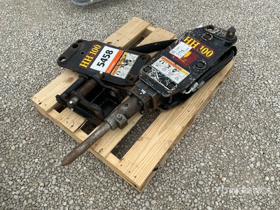 Huskie HH100 Q/C كسارة هيدروليكية - Fits Mini Skid Steer / Mini Excavator