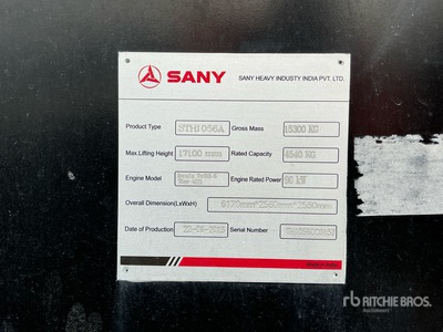 2023 Sany STH1056A Ładowarka teleskopowa