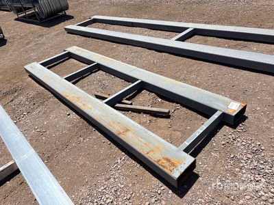 3 ft x 10 ft Metal Forklift Pallet