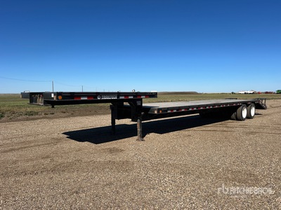 2016 Trailtech 45 ft T/A Remolque Portamaquinaria