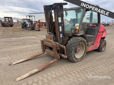 2010 Manitou MH 25-4T 4x2 Rough Terrain Forklift (Inoperable)