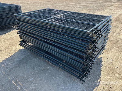 Quantity of (25) 2026 BYT MSPP07 7 ft x 4 ft 3 in Mesh Viehzuchtgremium (Unused)