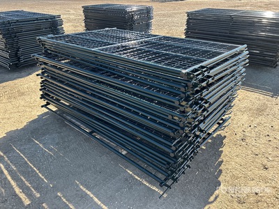 Quantity of (25) 2026 BYT MSPP07 7 ft x 4 ft 3 in Mesh Viehzuchtgremium (Unused)