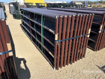 Quantity of (20) 2026 BYT RG5012 11 ft 6 in x 4 ft Steel Livestock Gate (Unused)
