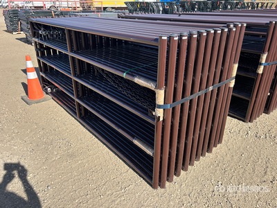 Quantity of (20) 2026 BYT RG1010 9 ft 6 in x 4 ft Steel Livestock Gate (Unused)
