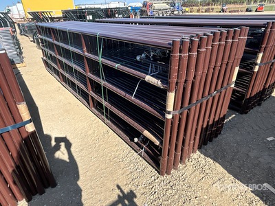 Quantity of (20) 2026 BYT RG1016 15 ft 6 in x 4 ft Steel Livestock Gate (Unused)