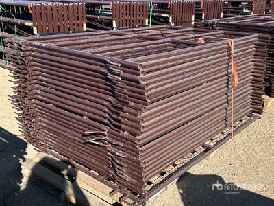 Quantity of (25) 2026 BYT MSPP07 7 ft Mesh Livestock Panel (Unused)