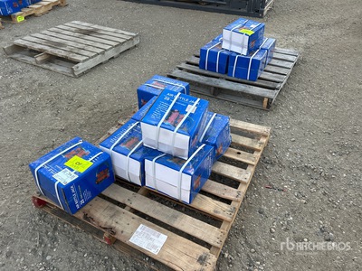 Quantity of (12) 2026 BYT FLOJK035 20 Ton Air Bottle Jack (Unused)