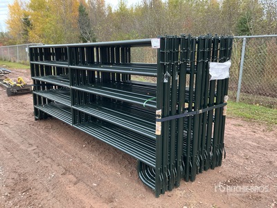Quantity of (24) 2025 BYT RP120 12 ft Ranch Livestock Panel (Unused)