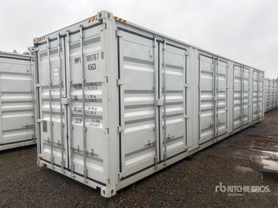 2025 40 ft High Cube Multi-Door Contenedor de almacenamiento