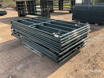 Quantity of (15) 2026 BYT RG08 8 ft Ranch Livestock Gate (Unused)