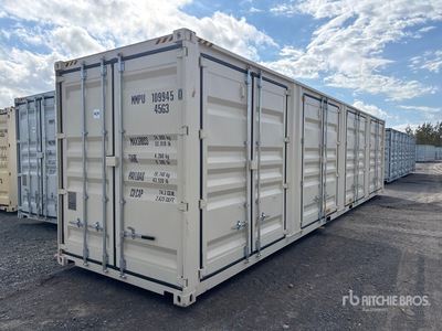 2026 40 ft High Cube Multi-Door Storage Container