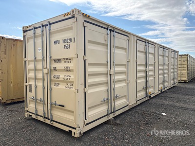 2026 40 ft High Cube Multi-Door Storage Container