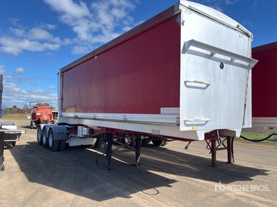 2012 Sloanebuilt 7 m Tri/A B-Double Lead Rollback Tipping Trailer