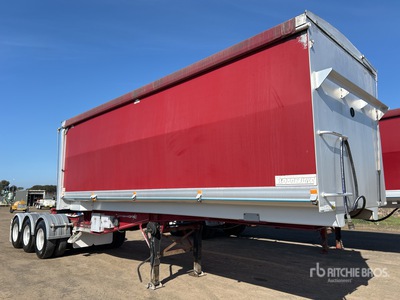 2012 Sloanebuilt 7 m Tri/A B-Double Lead Rollback Remorque à benne basculante arrière