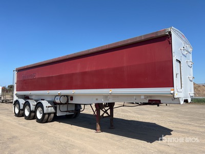 2009 Sloanebuilt 10.5 m Tri/A Remorque à benne basculante arrière