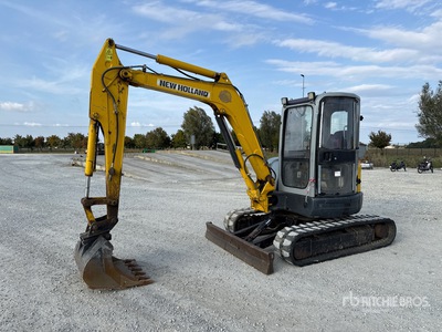 2008 New Holland Kobelco E50-2 Minikoparka