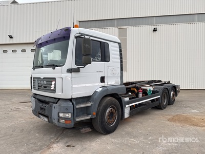 2002 MAN TG460A 6x2 Camion Ampliroll 6x2 Roll-Off Truck