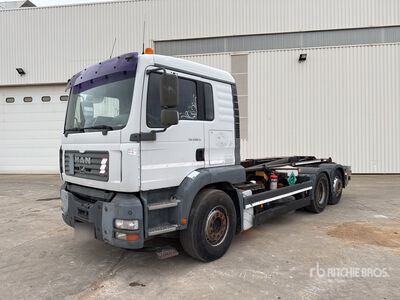 2002 MAN TG 460 A Camion Ampliroll 6x2 Roll-Off Truck