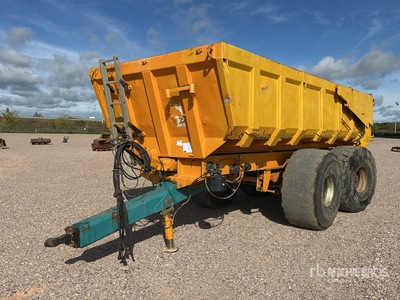 2004 Rolland DNO012 T/A Remorque Benne 2 Essieux T/A End Dump Trailer