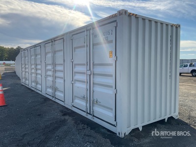 2026 40 ft High Cube Multi-Door Storage Container (Unused)