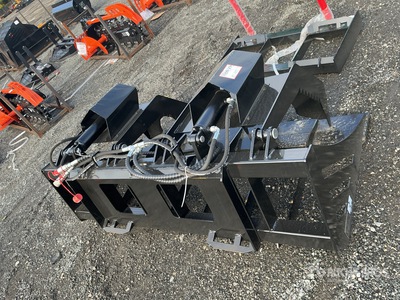 2026 GIYI GY-HWG72 Skeleton Skid Steer Grapple Bucket (Unused)