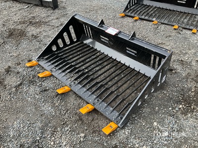 2026 GIYI GY-RB44 44 in Mini Mini Rock Skid Steer Bucket (Unused)