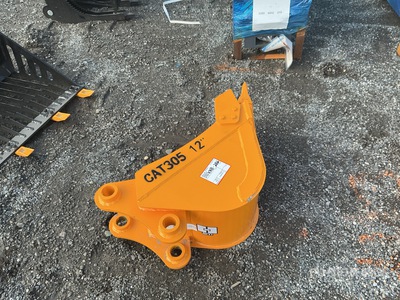 2026 GIYI Cat 305 12 In Excavator Bucket (Unused)