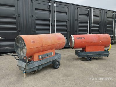 Quantity of (2) ITM Italia Mizar 75 Portable Diesel-Fired Riscaldatore da interno