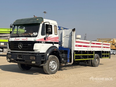 Furukawa Unic V-Turbo 220 Straight Boom on 1995 Mercedes-Benz 1831 4x2 mobiele kraan