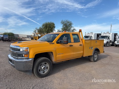 2018 Chevrolet Silverado 2500HD 4x4 Extended Cab Utility Truck